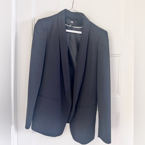 H&M Jackets & Blazers - H&M Black Women's Tailored Shawl Collar Blazer
